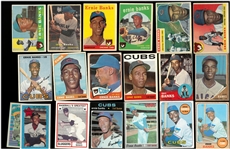 Ernie Banks Card Lot
