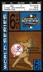 2003 World Series Game 6 Ticket