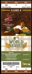 2011 World Series Game 6 Ticket