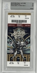 2002 MLB All Star Ticket - BGS 7
