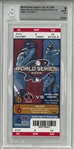 2002 World Series Game 6 Ticket - BGS 8