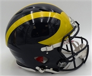 Michigan Wolverines Full Size Authentic Riddell Helmet