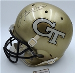James Butler Autographed Georgia Tech Full Size Replica Helmet