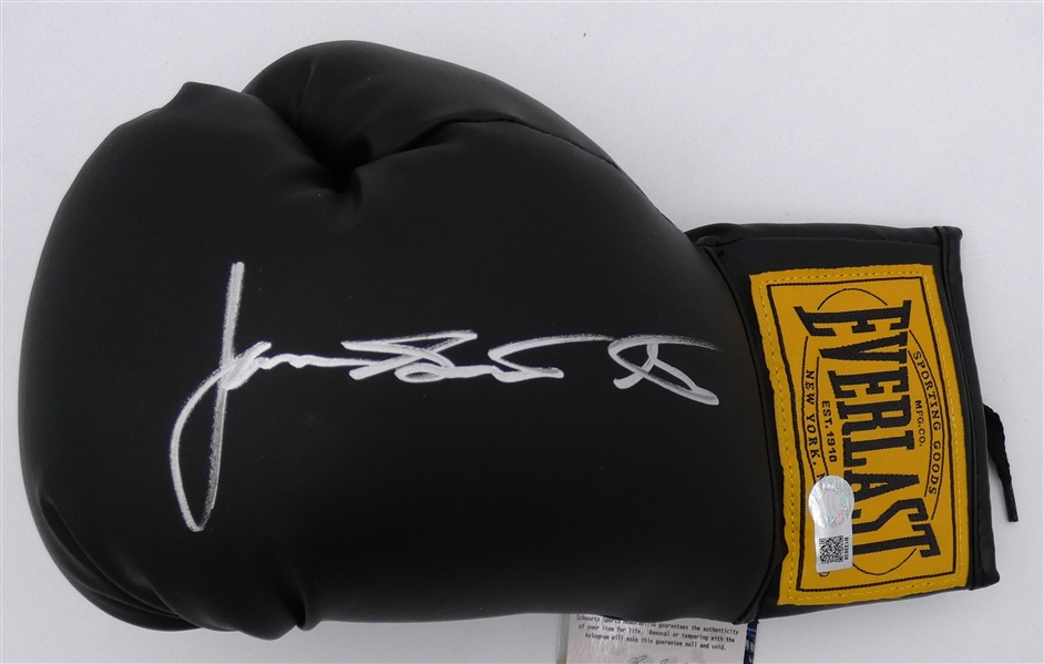James "Buster" Douglas Autographed Boxing Glove