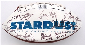 Stardust Multi Signed Football