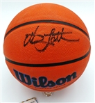 Christian Laettner Autographed Youth Basketball