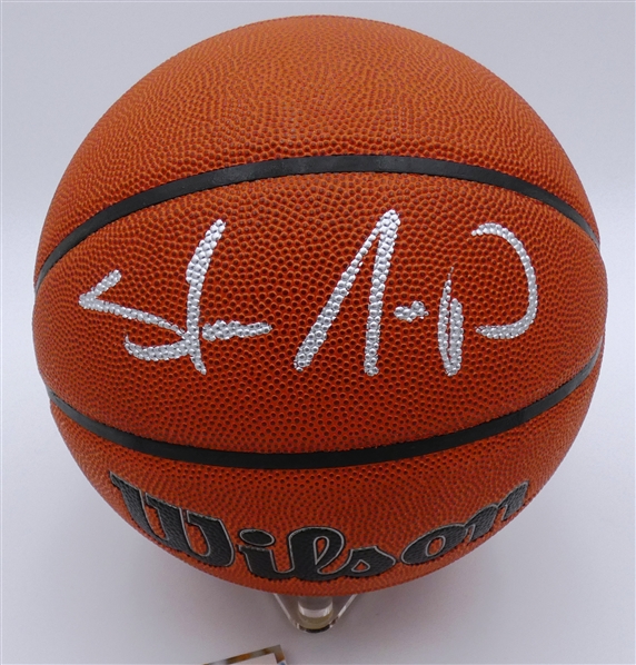 Shawn Kemp Autographed Basketball