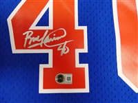 Bill Laimbeer Autographed Pistons Mitchell & Ness Jersey