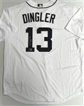 Dillon Dingler Autographed Tigers Nike Replica Jersey