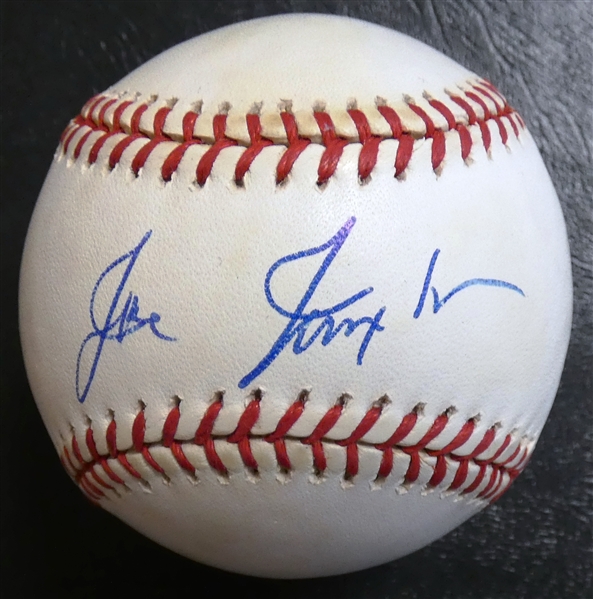 Joe Nuxhall Autographed Baseball