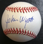 John Wyatt Autographed Baseball (1968 Tiger)