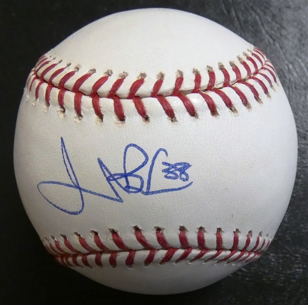 Jeremy Bonderman Autographed Baseball