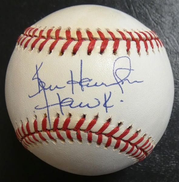 Ken Harrelson Autographed Baseball