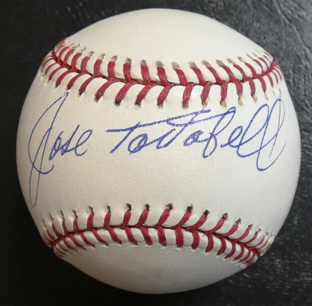 Jose Tartabull Autographed Baseball