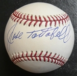 Jose Tartabull Autographed Baseball