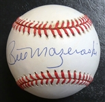 Bill Bill Mazeroski Autographed Baseball