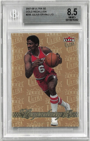 Julius Erving BGS 8.5 2007-09 Ultra SE
