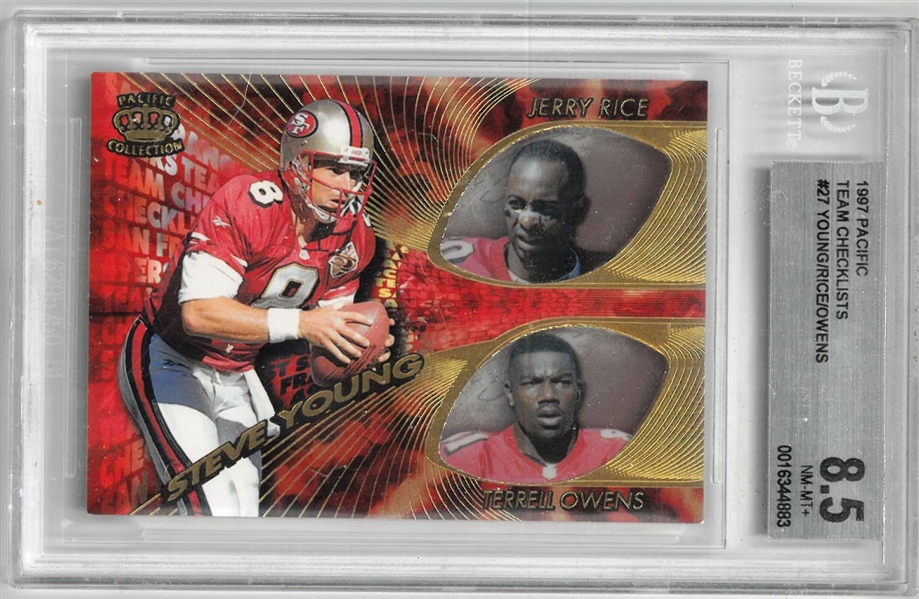 Young/Rice/Owens BGS 8.5 1997 Pacific