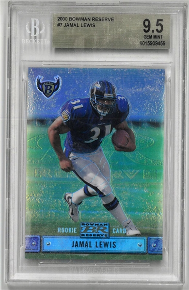 Jamal Lewis BGS 9.5 2000 Bowman Reserve