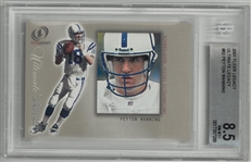 Peyton Manning BGS 8.5 2001 Fleer Legacy