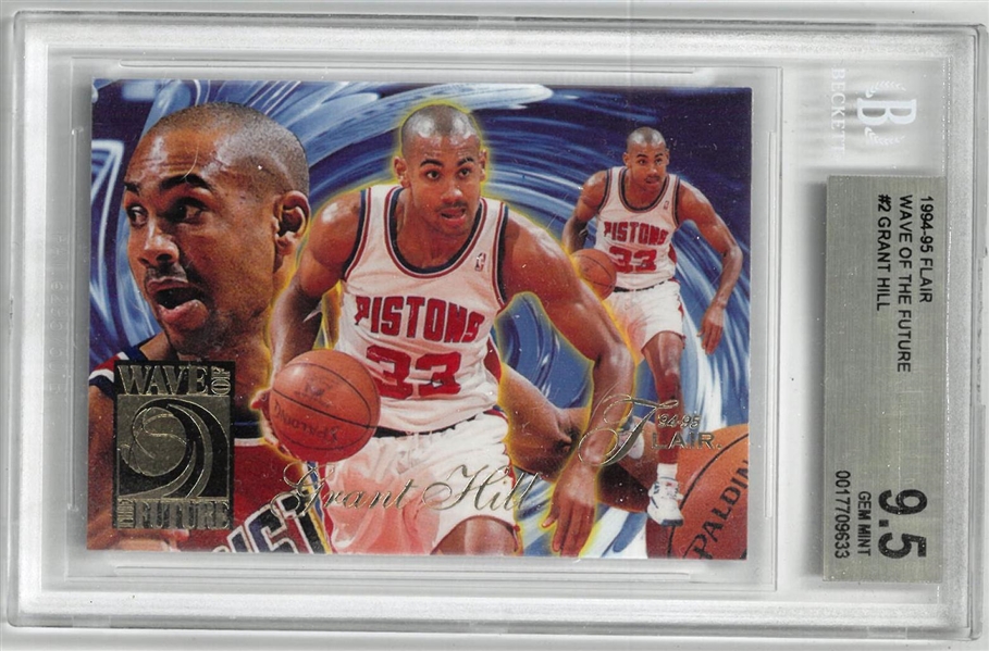 Grant Hill BGS 9.5 1994-95 Flair