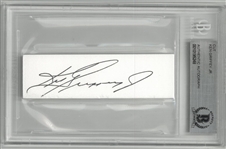 Ken Griffey, Jr. Autographed Cut