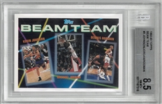 Jordan/Rodman/Johnson BGS 8.5 1992-93 Topps Beam Team