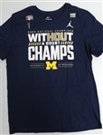 Michigan Wolverines 2023 National Champs T-Shirt (Large)