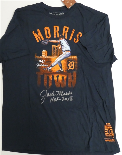 Jack Morris Autographed T-Shirt