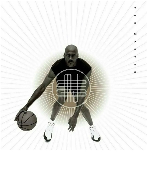 Michael Jordan 1997 Nike "The Master" Poster