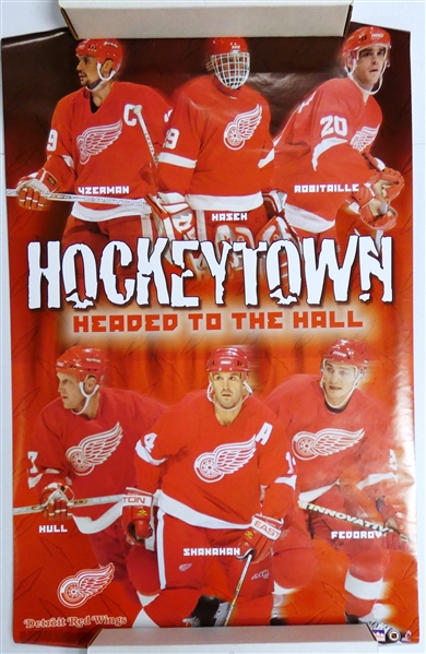 Hockeytown Headed to the Hall Poster
