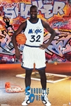 Shaquille ONeal Rim Shaker 1993 Poster