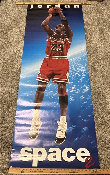Michael Jordan Space 2 Door Poster (New)