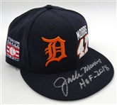 Jack Morris Autographed Hall of Fame Hat