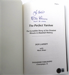 Don Larsen & Yogi Berra Autographed The Perfect Yankee