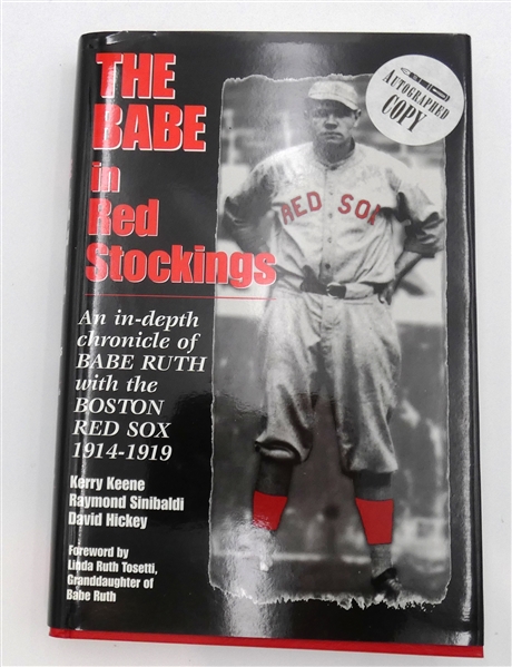"The Babe in Red Stockings" Autographed Book