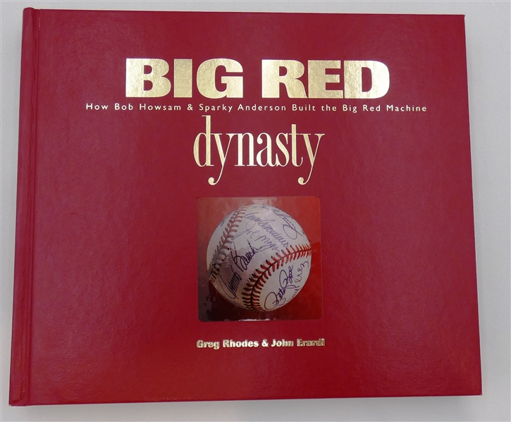 "Big Red Dynasty" Signed by Sparky, Howsam & Authors
