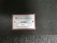 American Seating Salesman Sample (Pick up Only)
