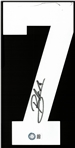 Blake Miller Autographed Jersey Number