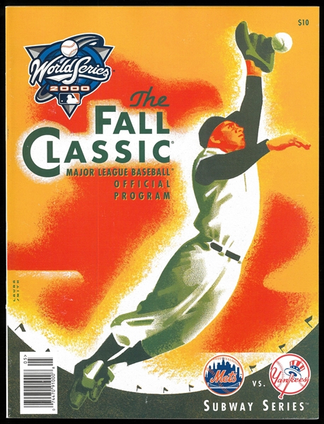 2000 World Series Program