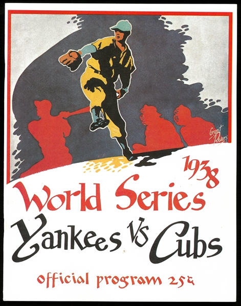 Limited Edition Replica 1938 World Series Program