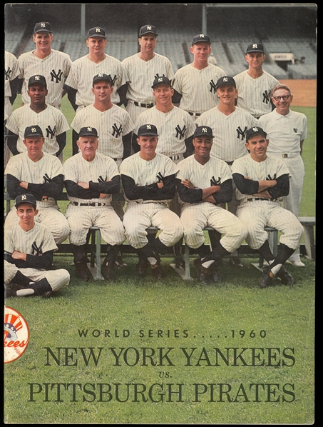 1960 World Series Program