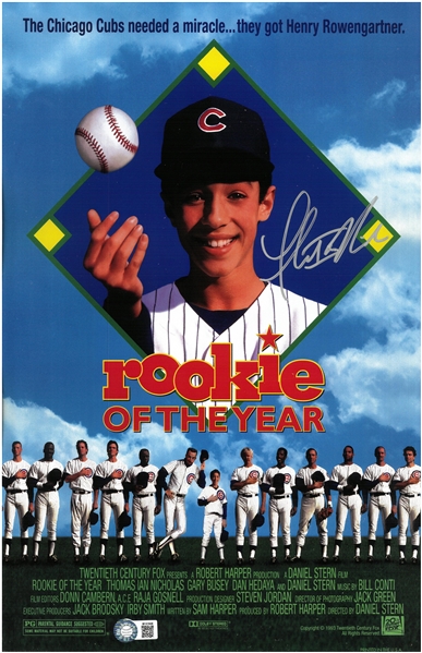 Thomas Ian Nicholas Autographed "Rookie of the Year" 11x17 Poster