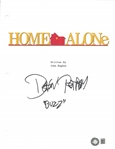 Devin Ratray Autographed Home Alone Replica Script Cover Sheet