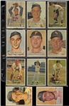 1957 Topps Baseball Lot