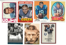Johnny Unitas Card Lot