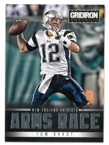Tom Brady 2012 Panini Gridiron #16/25