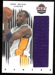 Kobe Bryant 2011-12 Panini Gamers Materials