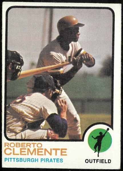 Roberto Clemente 1973 Topps