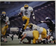 Tyrone Wheatley Autographed 16x20